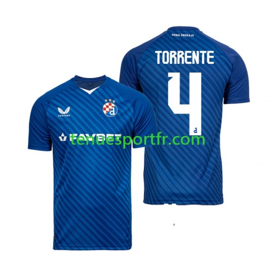 Homme Maillot Domicile Dinamo Zagreb Torrente 4 2024-2025 à Manches Courtes
