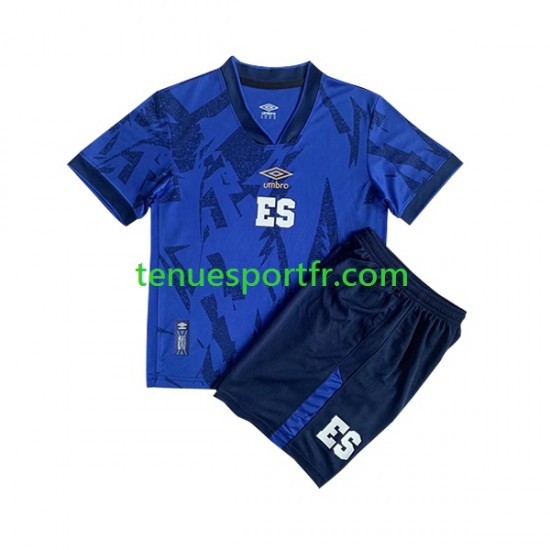 Kit Enfant Maillot Domicile EL Salvador 2023 à Manches Courtes