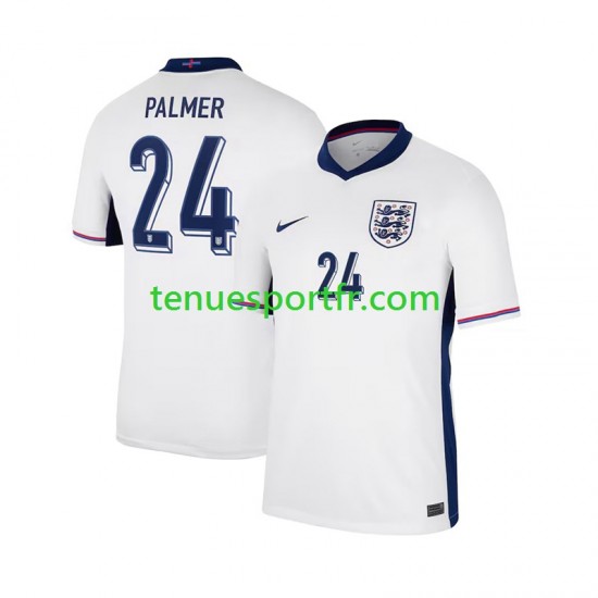 Homme Maillot Domicile Angleterre Cole Palmer 24 2024 à Manches Courtes