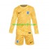 Kit Enfant Maillot Extérieur Angleterre Gardien Euro 2024 Jaune à Manches Longues