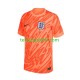 Homme Maillot Domicile Angleterre Gardien Euro 2024 Orange à Manches Courtes