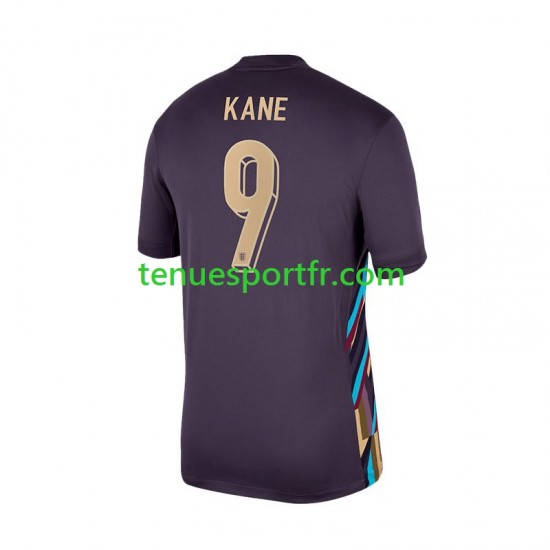 Homme Maillot Extérieur Angleterre Harry Kane 9 Euro 2024 à Manches Courtes