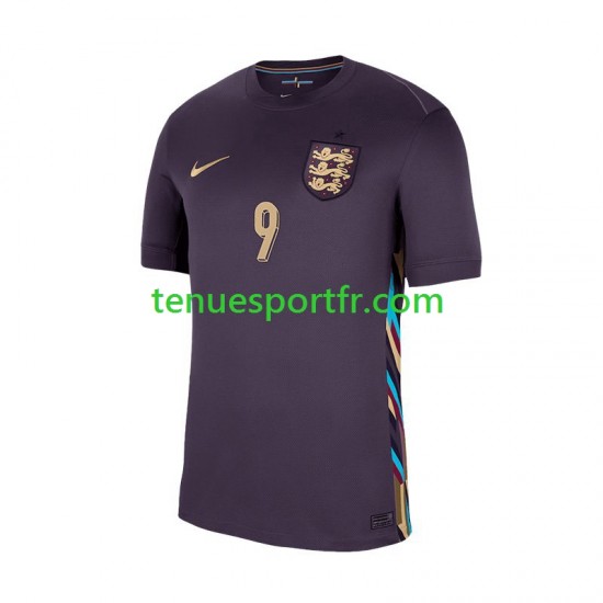 Homme Maillot Extérieur Angleterre Harry Kane 9 Euro 2024 à Manches Courtes