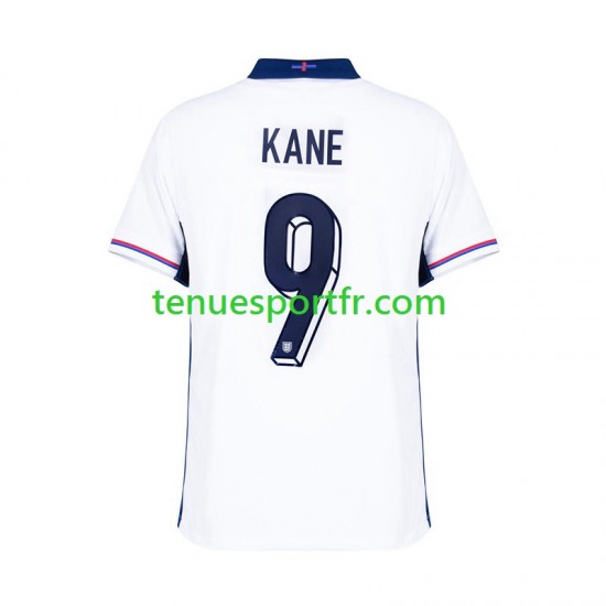 Homme Maillot Domicile Angleterre Harry Kane 9 Euro 2024 Blanc à Manches Courtes