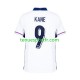 Homme Maillot Domicile Angleterre Harry Kane 9 Euro 2024 Blanc à Manches Courtes