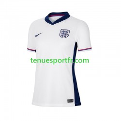 Femme Maillot Domicile Angleterre Euro 2024 à Manches Courtes