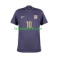 Homme Maillot Extérieur Angleterre Jude Bellingham 10 Euro 2024 à Manches Courtes