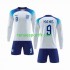 Kit Enfant Maillot Domicile Angleterre Kane 9 World Cup 2022 à Manches Longues