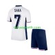 Kit Enfant Maillot Domicile Angleterre SAKA 7 Euro 2024 à Manches Courtes