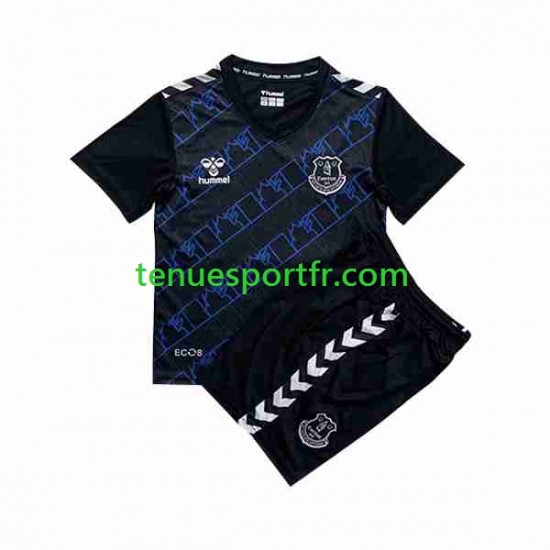 Kit Enfant Maillot Extérieur Everton Gardien 2023-2024 à Manches Courtes