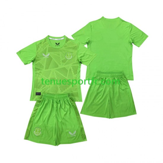Kit Enfant Maillot Domicile Everton Gardien 2024-2025 à Manches Courtes