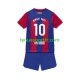 Kit Enfant Maillot Domicile FC Barcelone Ansu Fati 10 2023-2024 à Manches Courtes