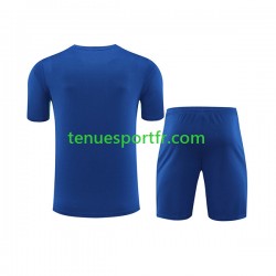 FC Barcelone Kit Maillot d'entraînement + Shorts 2023-2024 Bleu