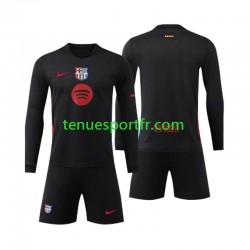 Kit Enfant Maillot Extérieur FC Barcelone 2024-2025 à Manches Longues