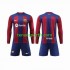 Kit Enfant Maillot Domicile FC Barcelone 2023-2024 à Manches Longues