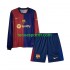 Kit Enfant Maillot Domicile FC Barcelone 2024-2025 à Manches Longues