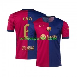 Homme Maillot Domicile FC Barcelone GAVI 6 2024-2025 à Manches Courtes