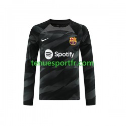 Homme Maillot Extérieur FC Barcelone Gardien 2023-2024 à Manches Longues