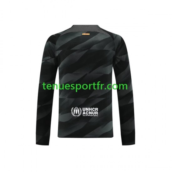 Homme Maillot Extérieur FC Barcelone Gardien 2023-2024 à Manches Longues