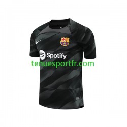 Homme Maillot Extérieur FC Barcelone Gardien 2023-2024 à Manches Courtes