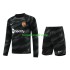Kit Enfant Maillot Extérieur FC Barcelone Gardien 2023-2024 à Manches Longues