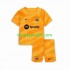 Kit Enfant Maillot Quatrième FC Barcelone Gardien 2023-2024 à Manches Courtes