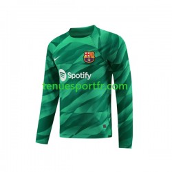 Homme Maillot Domicile FC Barcelone Gardien Ter Stegen 1 2023-2024 à Manches Longues