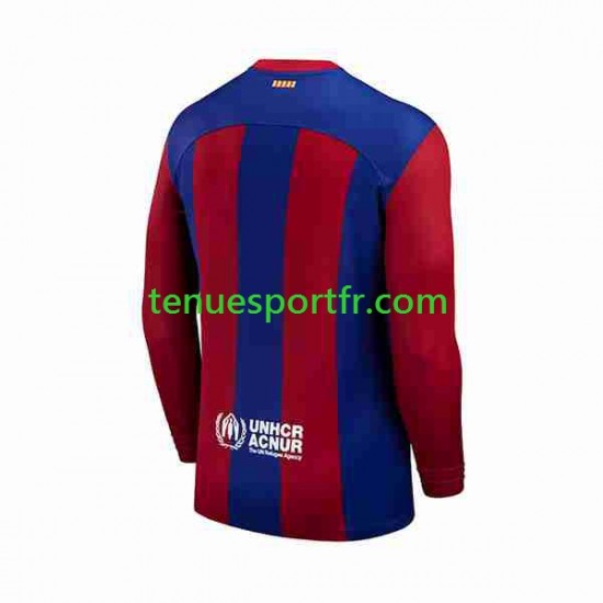 Homme Maillot Domicile FC Barcelone 2023-2024 à Manches Longues