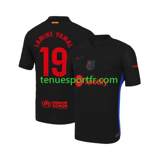 Homme Maillot Extérieur FC Barcelone LAMINE YAMAL 19 2024-2025 à Manches Courtes