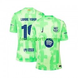 Homme Maillot Troisième FC Barcelone LAMINE YAMAL 19 UCL Font 2024-2025 à Manches Courtes