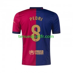 Homme Maillot Domicile FC Barcelone PEDRI 8 2024-2025 à Manches Courtes