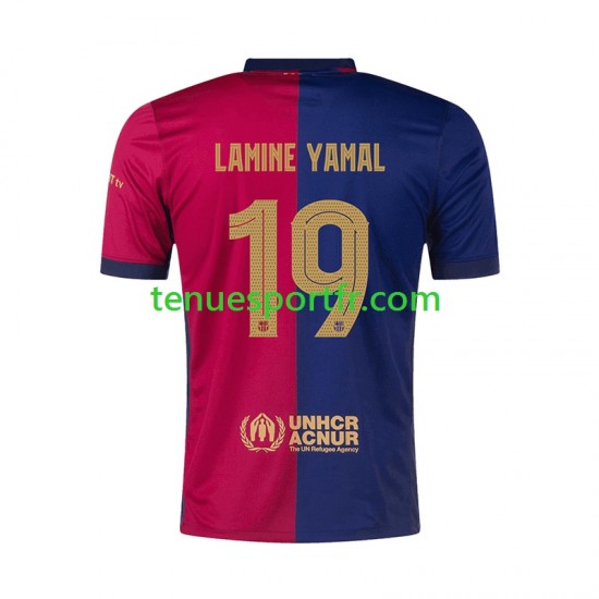Homme Maillot Domicile FC Barcelone UCL Font Lamine Yamal 19 2024-2025 à Manches Courtes