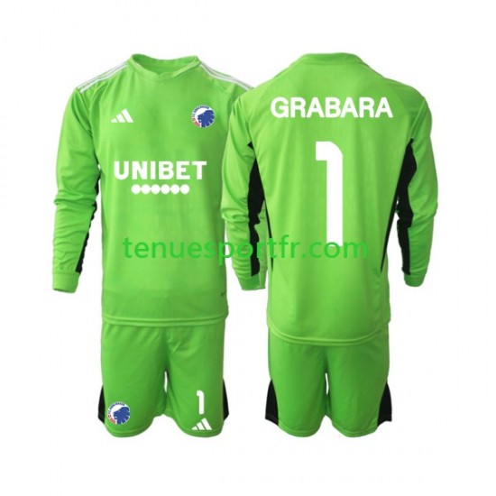 Kit Enfant Maillot Quatrième FC Copenhague Gardien GRABARA 1 2023-2024 à Manches Longues
