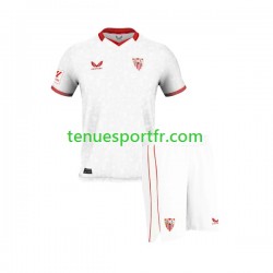 Kit Enfant Maillot Domicile Séville FC 2023-2024 à Manches Courtes