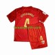 Kit Enfant Maillot Extérieur Séville FC Sergio Ramos 4 2023-2024 à Manches Courtes