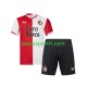 Kit Enfant Maillot Domicile Feyenoord Rotterdam 2023-2024 à Manches Courtes