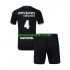 Kit Enfant Maillot Extérieur Feyenoord Rotterdam Lutsharel Geertruida 4 2024-2025 à Manches Courtes