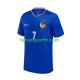 Homme Maillot Domicile France Antoine Griezmann 7 Euro 2024 Bleu à Manches Courtes