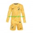Kit Enfant Maillot Domicile France Gardien Euro 2024 Jaune à Manches Longues