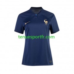 Femme Maillot Domicile France World Cup 2022 à Manches Courtes