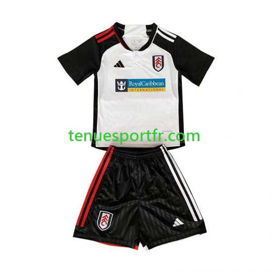 Kit Enfant Maillot Domicile Fulham 2023-2024 à Manches Courtes