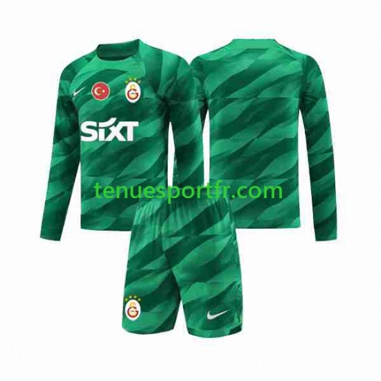 Kit Enfant Maillot Domicile Galatasaray Gardien 2023-2024 à Manches Longues