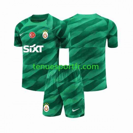 Kit Enfant Maillot Domicile Galatasaray Gardien 2023-2024 à Manches Courtes