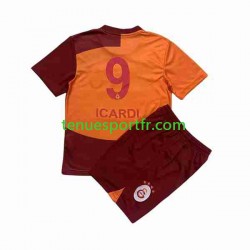 Kit Enfant Maillot Domicile Galatasaray Icardi 9 2023-2024 à Manches Courtes