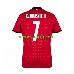 Homme Maillot Troisième Georgia Kvaratskhelia 7 Euro 2024 à Manches Courtes
