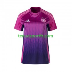 Femme Maillot Extérieur Allemagne Euro 2024 à Manches Courtes