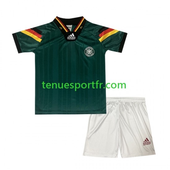 Kit Enfant Maillot Retro Extérieur Allemagne 1992 à Manches Courtes