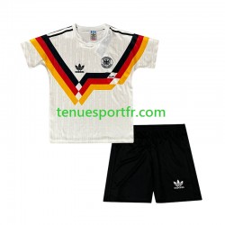 Kit Enfant Maillot Retro Domicile Allemagne 1990 à Manches Courtes