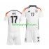 Kit Enfant Maillot Domicile Allemagne Florian Wirtz 17 Euro 2024 à Manches Courtes