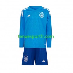 Kit Enfant Maillot Domicile Allemagne Gardien World Cup 2022 à Manches Longues